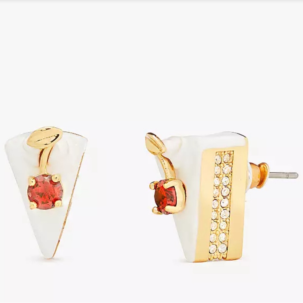 Kate Spade Pastry Shop Cake Studs NWT